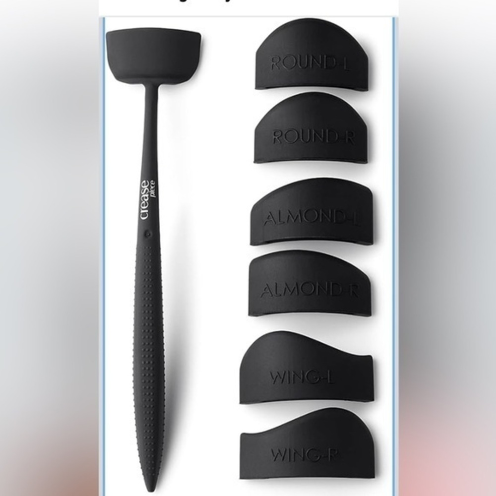 Crease Piece Eye Makeup Tool Set in Black